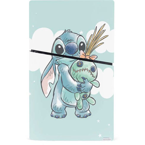 Disney Lilo and Stitch Stitch and Scrump PS5 Slim Digital Edition Console Skin